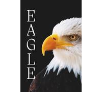 Gentle Animal Faces Composition: Eagle Themed College-Ruled Notebook, Journal For School, College and Office. Perfect gift for wild birds lovers.