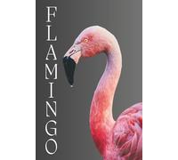 Gentle Animal Faces Composition: Flamingo Themed College-Ruled Notebook, Journal For School, College and Office. Perfect gift for bird lovers.