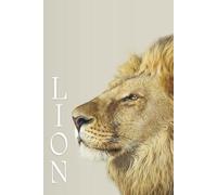 Gentle Animal Faces Composition: Lion Themed College-Ruled Notebook, Journal For School, College and Office. Perfect gift for wild animals lovers.