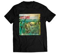 Gentle Giant Rock Music Cotton Shirt Octopus Party Live Concert Gary GreenBlackXXL