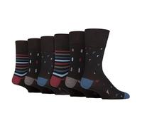 Gentle Grip NUEVO: 6 pares de calcetines sin elásticos para hombre 6-11 Reino Unido, 39-45 eur, SOMRJ641, 6-11
