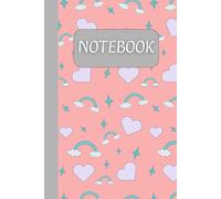 Gentle Heart Notebook Grey: Sweet Pink Heart Notebook. Designed with a soft pink cover and a lovely heart motif, this notebook is perfect for journaling, note-taking, or creative writing.