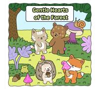 Gentle Hearts of the Forest: 30 Coloring Pages Featuring Woodland Friends and Cozy Scenes (Cozy World Adventures)