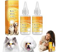 Gentle Pet Eye Care Serum,Pet Tear Stain Remover Serum (2PC) | Gentle Pet Eye Care Drops,Gentle Pet Eye Stain Remover Essence Nourishing Drops,Cleaning The Eye Area,for Dogs & Cats