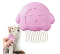 Gentle Shell Comb for Cat, Soft Cat Comb Hair Brush, Dematting Tool for Dog, Effective Short and Long Hair Removal, Pet Grooming Comb for Puppies, Kittens, and Adult Cats