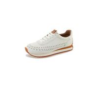 Gentle Souls by Kenneth Cole Jolena para mujer, Cuero Blanco, 36 EU