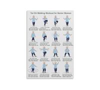 Gentle Tai Chi Poster Walking Balance Chart