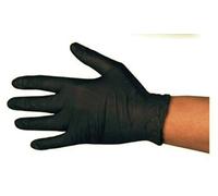 Gentle Touch 0514 Guante Desechable de Nitrilo, Talla L, Negro