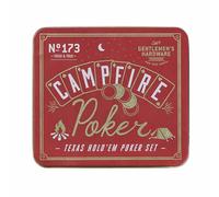 Gentlemen's Hardware Campfire Texas Hold'em - Juego de póquer a Partir de 12 años, Impermeable, Ideal para Acampar o Pescar, Conveniente