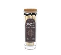 Gentlemen's Hardware Paddy Wax - Juego de cerillas de seguridad, color negro