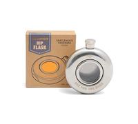 Gentlemen's Hardware Petaca de acero inoxidable en caja de regalo, 135 ml, una para la carretera