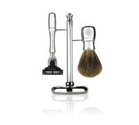 Gentlemen's Tonic GT9202 - Set de afeitado para hombre, estilo chrome