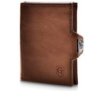 GenTo® SMARTLET - Cartera delgada - Con y sin compartimento para monedas -Protección RFID probada por NFC -minicartera pequeña -Hombres y mujeres - funda delgada e inteligente -caja de regalo incluida