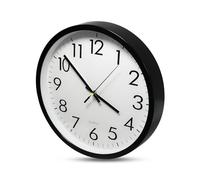 Gentpovth 10 Pulgadas Reloj de Cuarzo de Pared Silencioso, Moderno Reloj Redondo, Diseño Analógico Minimalista y Silencioso, Decorativo sin Tictac para la Cocina, el Comedor o la Habitación