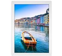 Gentpovth Gran marco de madera blanco para fotos tamaño A3, Destaca tus recuerdos más preciados, obras de arte o certificados, añade un toque personal a cualquier espacio, Ideal para hogar u oficina