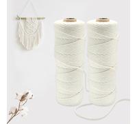 Gentpovth Hilo de Macramé de Algodón