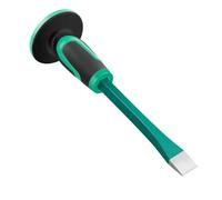 Genubi Industry Cincel de albañilería con protector de mano, Herramienta Cincel de piedra de mortero de hormigón resistente de 12 pulgadas para demoler tallar romper el perjuicio