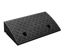 Genubi Industry Rampa de umbral de plástico portátil Ligera y Resistente para Entrada, Muelle de Carga, acera, Coche, Scooter, Bicicleta, Motocicleta