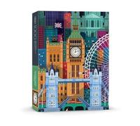 Genuine Fred London by The Little Friends of Printmaking, rompecabezas de 1000 piezas, 14 x 32 pulgadas, surtido, (5289254)