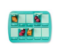 Genuine Fred Mini Match UP - Bandeja de aperitivos de memoria, divertido juego interactivo para niños, viajes, amigable con 8.5 x 6 pulgadas, sin BPA, la mejor aperitivo para comedores quisquillosos,