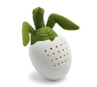 Genuine Fred UNDER THE TEA Sea Turtle Reusable Silicone Tea Infuser Green Fun Gift for Tea Lovers Clever Kitchen Gadget