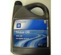 GENUINE GM OPEL MOTOR OIL 10W-40 5L