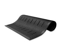 Genuine Joe Alfombrilla antifatiga, Bordes biselados, 1,27 cm de Grosor, 3 x 4 pies, Negro, se Vende como 1 Cada uno, GJO32590