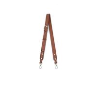 Genuine Leather Handbag Transformation Accessories For Mini Bag Strap Punch-Free Shoulder Conversion Hang Buckle(Brown Silver Belt A)