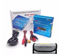 Genuine SKYRC iMAX B6AC V2 Dual Power (6Amps, 50Watts): LiPo, LiIon, LiFe, NiCd, NiMH, Pb Lead Acid AC/DC Professional RC Balancing Battery Charger & Discharger (Version 2) w/ Micro USB Port, Temperature Port, 2S-6S JST-XH Balance Ports by SkyRC