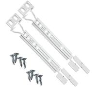 Genuine ZANUSSI ZBA15020SA zba15021sa ZBA2160 A nevera congelador puerta soportes de montaje plástico deslizante Kit de fijación (2 unidades)