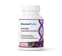 GenuinePurity TransResveratrol Liposomal 500 mg | Potente antioxidante activado Sirtuinas | Tran liposomal puro