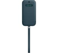 Genuino Apple Cuero Funda Con Magsafe para IPHONE 12 Pro Max Baltic Azul