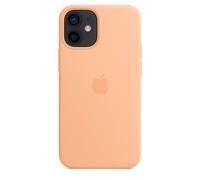 Genuino Apple IPHONE 12 Mini Silicona Funda Con Magsafe - Cantalupo (Rosa)