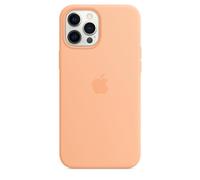Genuino Apple IPHONE 12 Pro Max Silicona Magsafe Funda Cantalupo (Rosa /