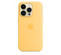 Genuino Apple IPHONE 14 Pro Funda de Silicona / - Sunglow (Amarillo) - Nuevo