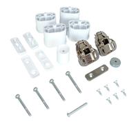 Hoover Kit de bisagra para puerta Genuino Candy 43013964, decoración para lavadora integrada
