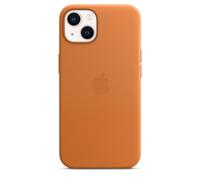 Genuino/Oficial Apple IPHONE 13 Cuero Magsafe Funda/Cubierta - Dorado Marrón