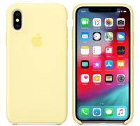 Genuino/Oficial Apple IPHONE Xs Funda de Silicona - Mellow Amarillo- Nuevo