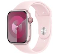 Genuino/Oficial Apple Reloj 44mm 45mm 46mm 49mm S/M Deporte Banda - Luz Rosa