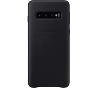 Genuino/Oficial Samsung Galaxy S10 Funda de Piel - Negro - Nuevo