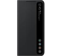 Genuino/Oficial Samsung Galaxy S21 FE Smart Transparente Vista Funda - Negro -