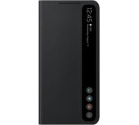Genuino/Oficial Samsung Galaxy S21 FE Smart Transparente Vista Funda - Negro -