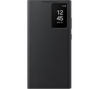 Genuino/Oficial Samsung Galaxy S24 Ultra Vista Inteligente Cartera Funda - Negro