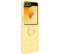 Genuino Oficial Samsung Galaxy Z Flip6 & Flip7 FE Silicona Funda + Anillo -