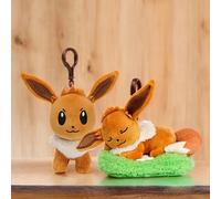 Genuino Pokemon Eevee Umbreon Espeon Kawaii juguete de peluche colgante bolso escolar mochila colgante llavero muñeca cumpleaños regalo de Navidad 10.5cm Espeon