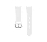 Genuino Samsung Galaxy Reloj 4/5/6/7 / FE Deporte Banda M/L - Blanco