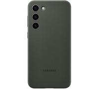 Genuino Samsung Galaxy S23+ Plus Funda Silicona Trasera Verde Nueva