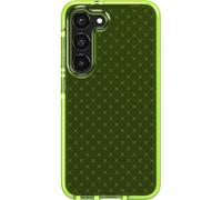 Genuino Tech21 Evo Cuadros Flexshock Funda de Gel para Samsung Galaxy S23 - Lima