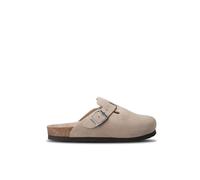 Genuïns Riva Nubuck Unisex - Zuecos de Vestir - Calzado de Moda extracómodo (Taupe - 40)