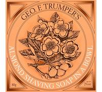 Geo F. Trumper Wooden Shaving Bowl & Almond Shaving Soap